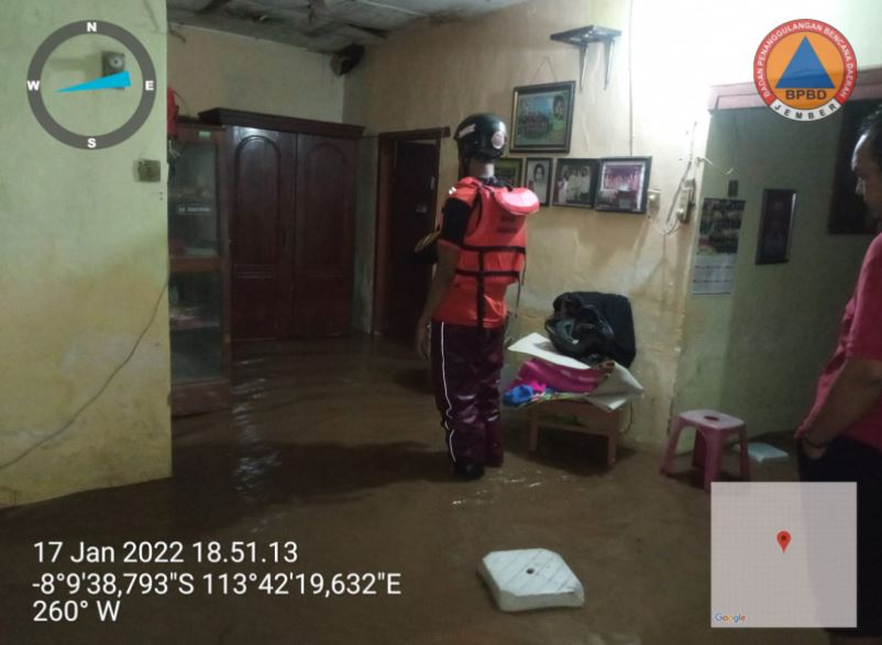 banjir jember BNPB