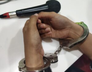 ilustrasi penangkapan penyanyi perempuan