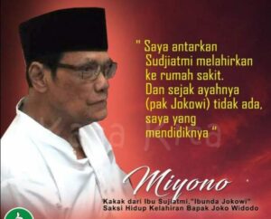 Miyono Pakdhe Jokowi