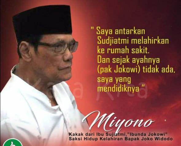 Miyono Pakdhe Jokowi
