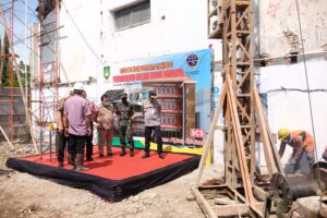 ground breaking gedung parkir