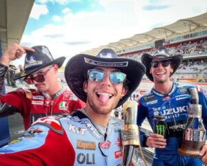 Podium Moto GP Amerika