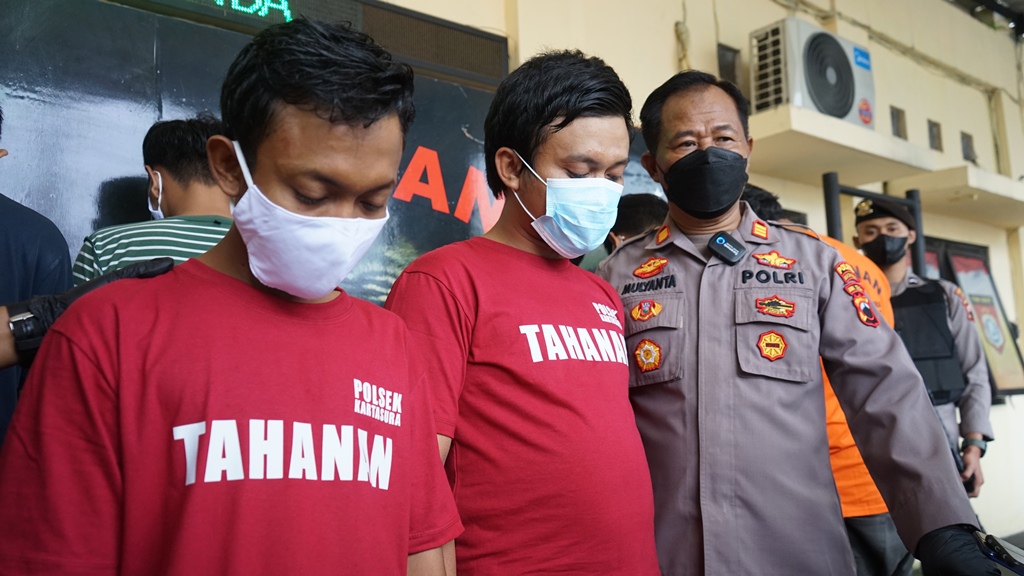Tersangka Pencurian sepeda motor di Kartasura