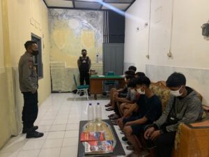 Penangkapan Pemuda pesta Miras