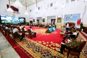 rapat kabinet Jokowi