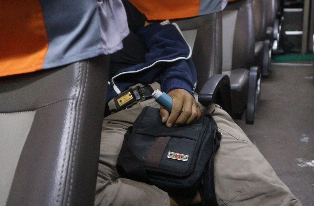 jenazah dalam bus