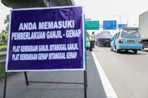 uji coba ganjil genap ganjil genap