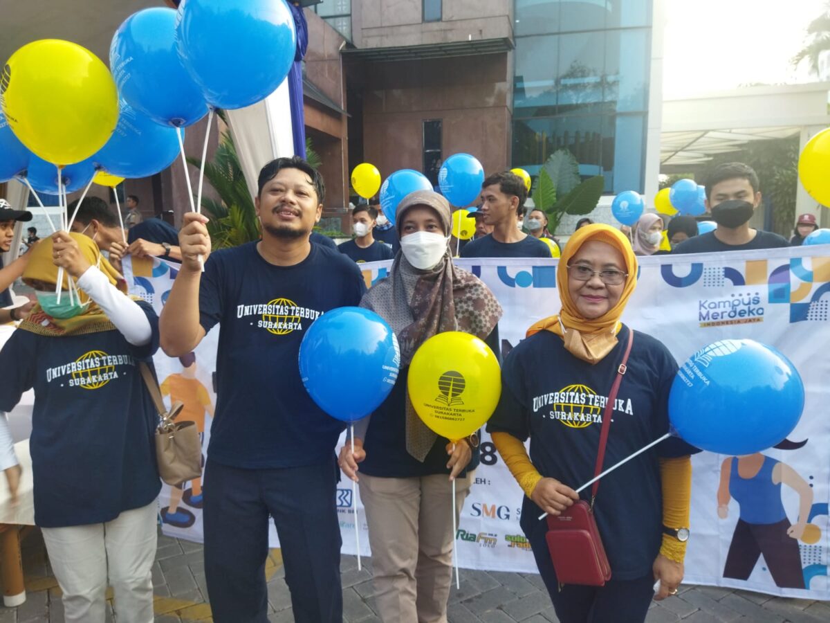 universitas terbuka jalan sehat