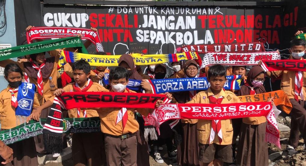 SD Bromantakan solidaritas kanjuruhan