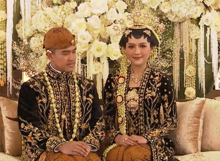 kaesang erina pelaminan