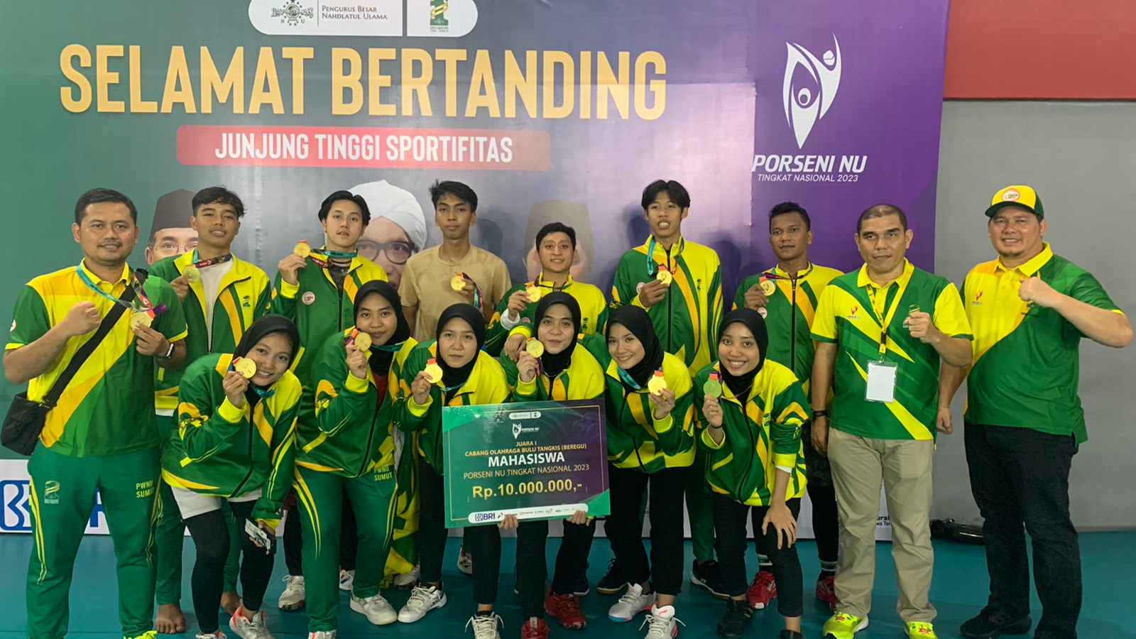 Sumatra Utara Juara 1