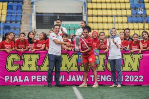 Juara Piala Pertiwi Jawa Tengah 2022