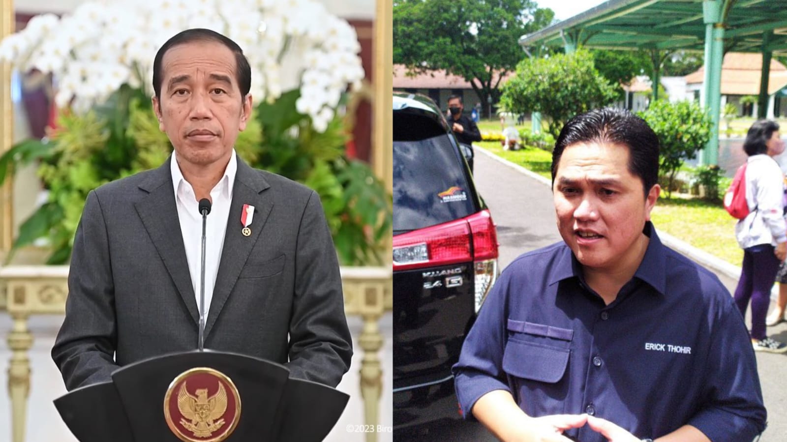 Jokowi tunjuk Erick Thohir selesaikan masalah piala dunia U-20