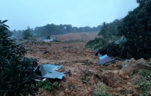 longsor natuna, longsor di pulau serasan