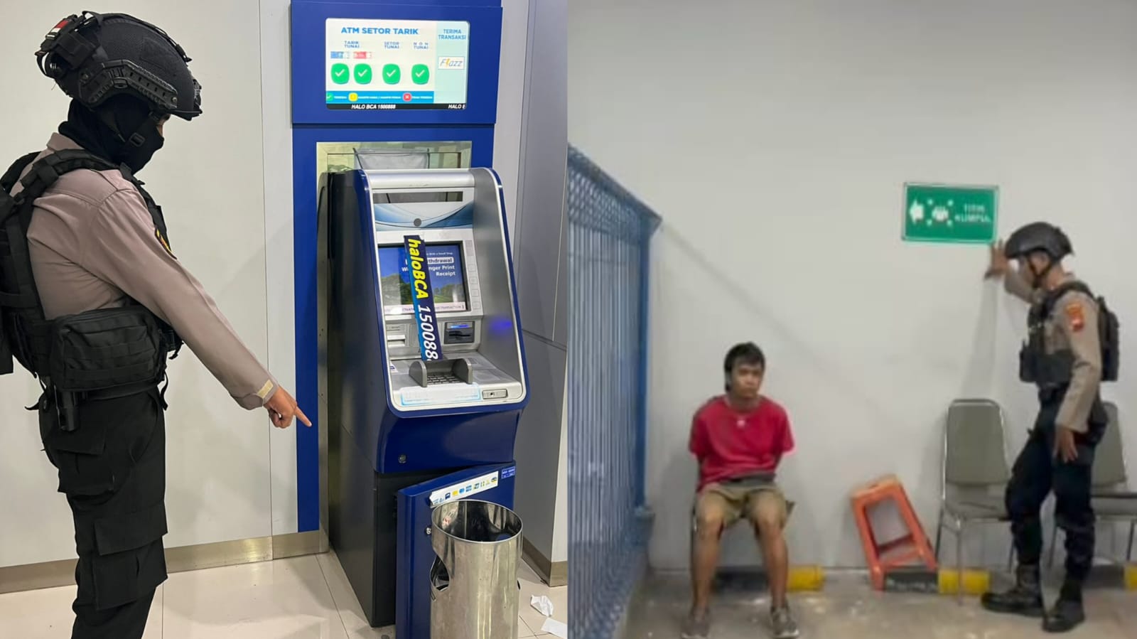 Hendak Bobol ATM BCA di Wilayah Kestalan Banjarsari Solo