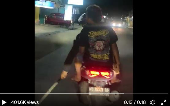 klithih, menyeret pedang