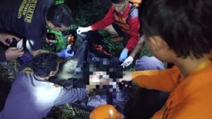 Penemuan potongan tubuh manusia di sungai Bengawan Solo korban Mutilasi