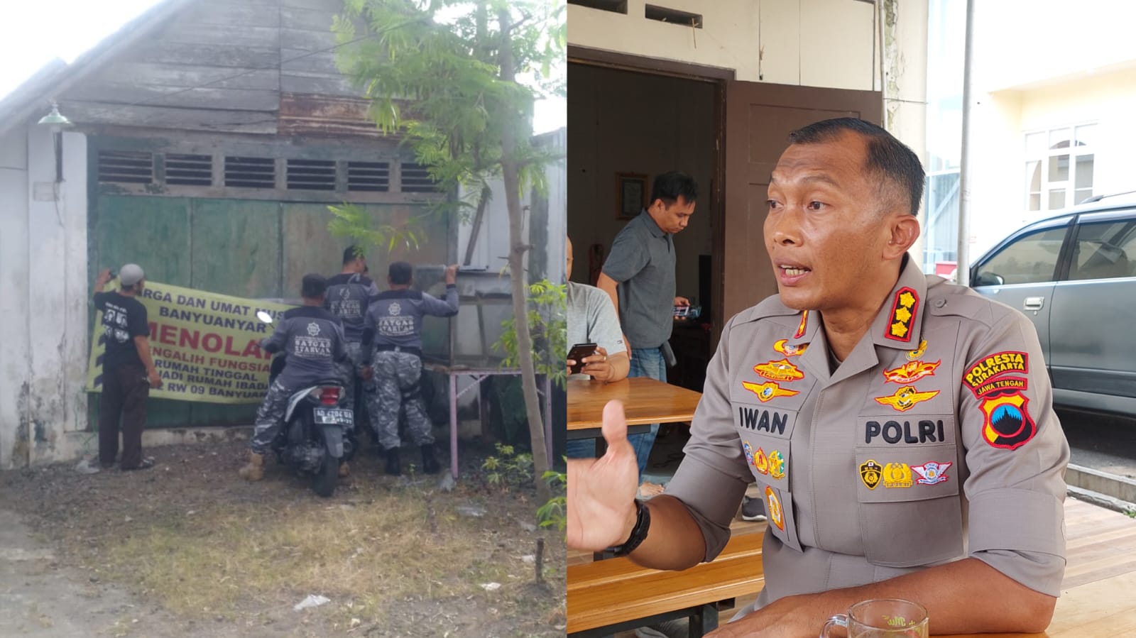 Rumah jadi tempat ibadah