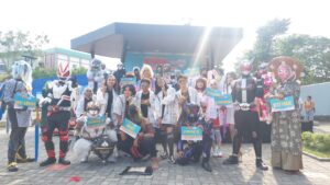 Cosplayer di event Suka Suki Solo