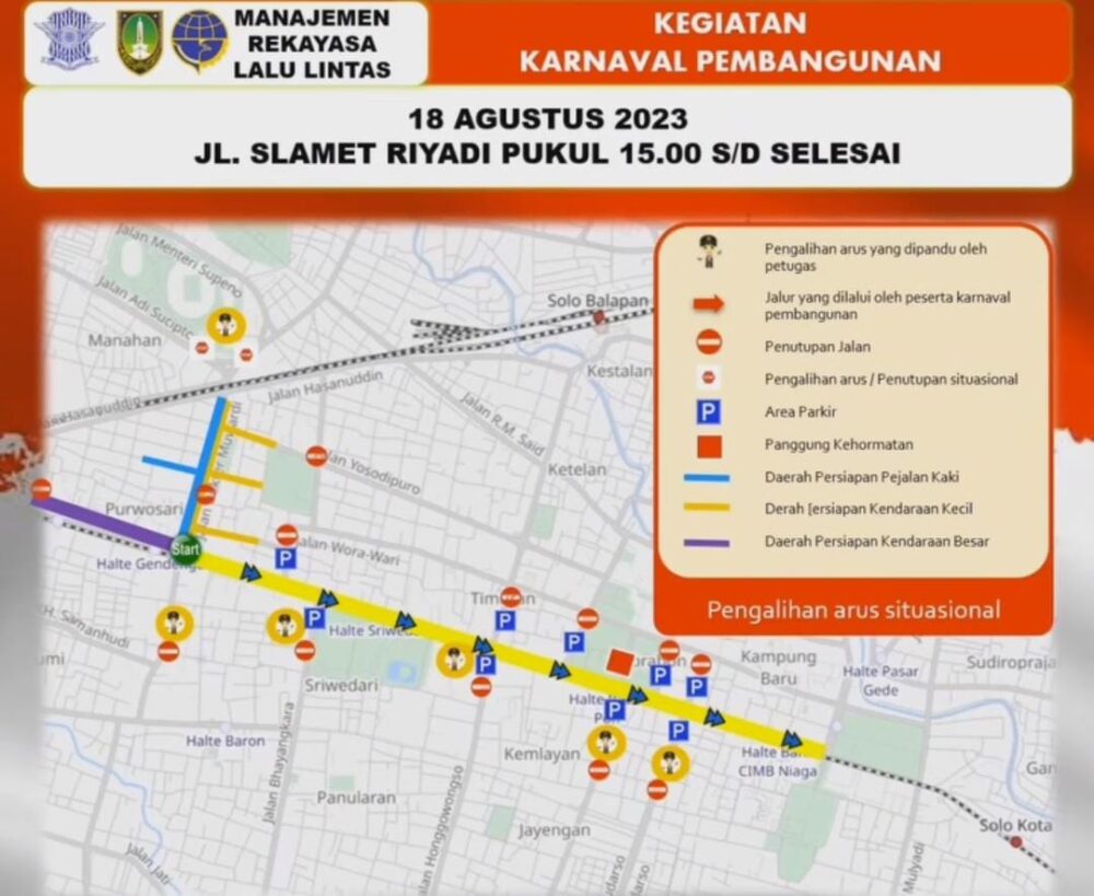 Pawai pembangunan