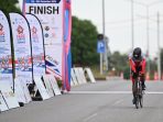 Pertandingan perdana Tim Balap Sepeda Indonesia di WAG 2023 Pertandingan perdana Tim Balap Sepeda Indonesia di WAG 2023